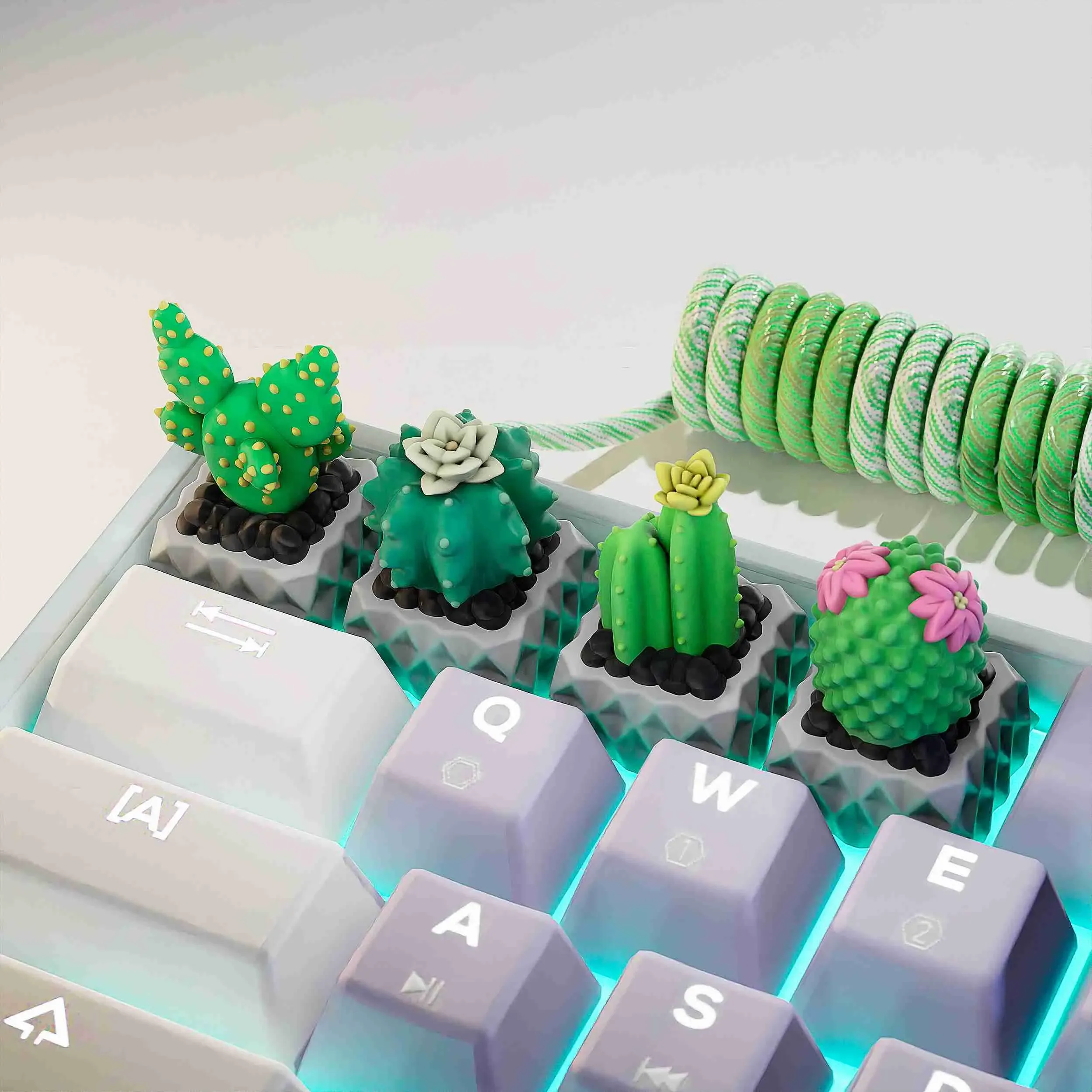 Cactus keycaps - Mechanical Keyboard
