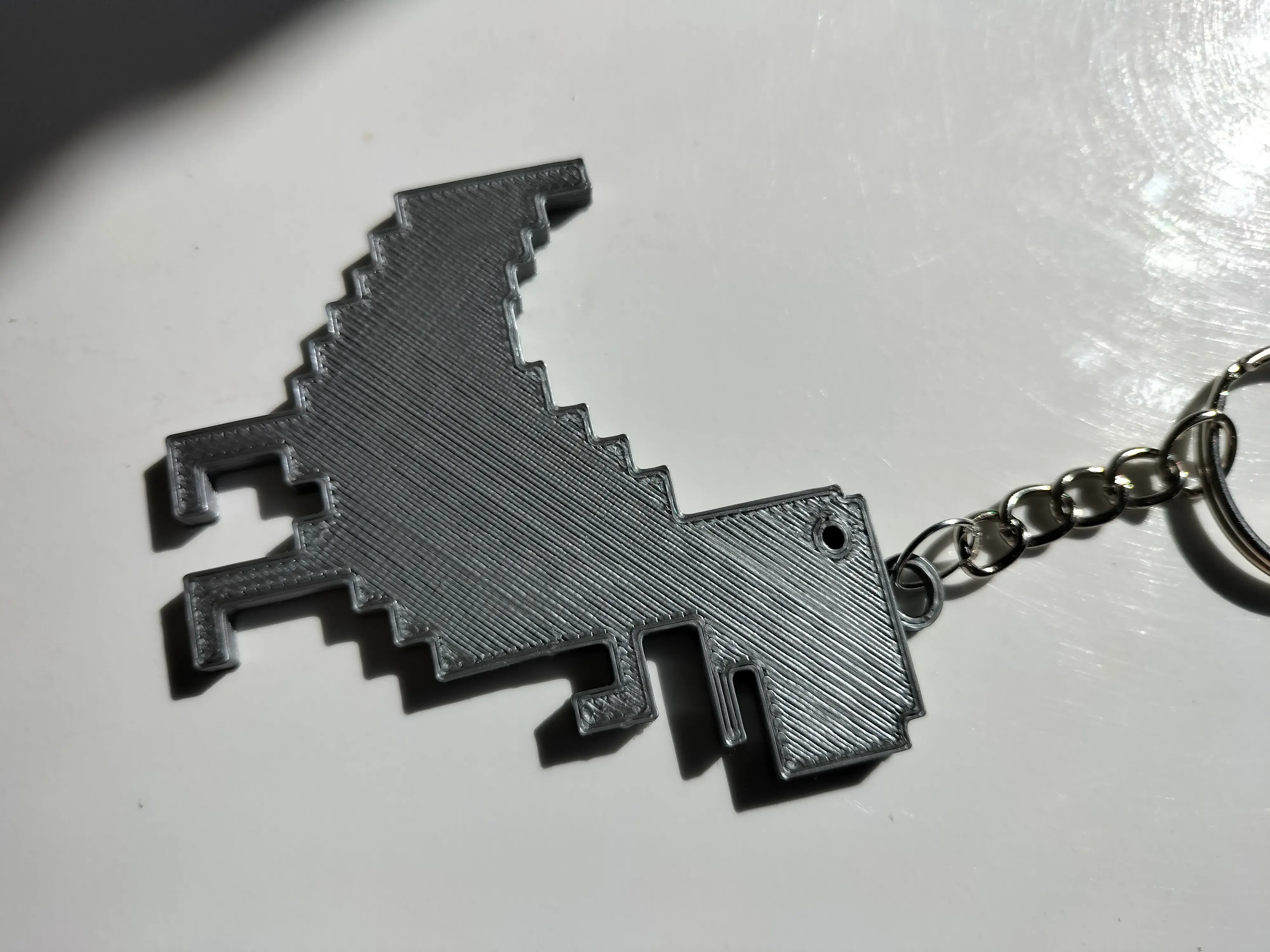 DINOSAUR GAME KEYCHAIN
