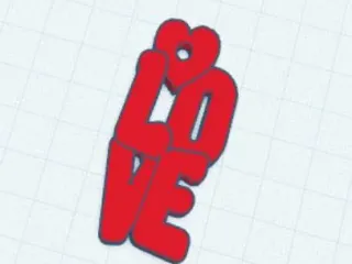 Anhänger LOVE