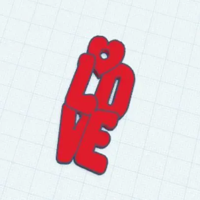 Anhänger LOVE