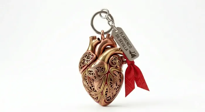 Heart Keychain - Lifestyle - PLA - 3D printed product - фото 3