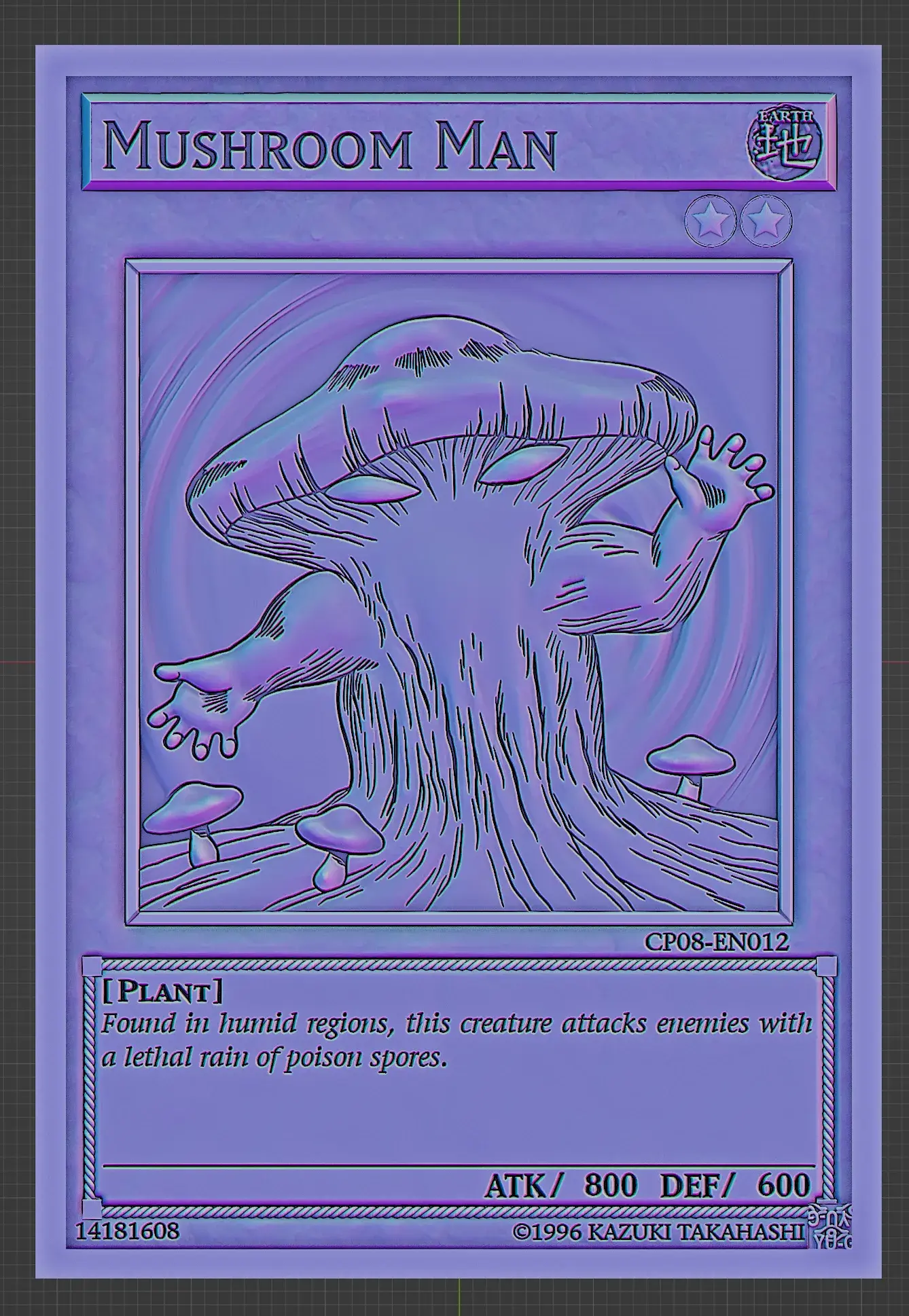 MUSHROOM MAN - YU-GI-OH!