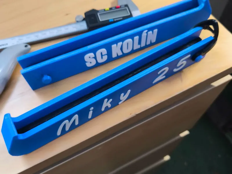 Ice skate blade cover