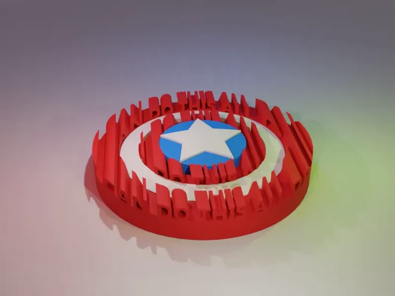 I can do this all day "Captain America"