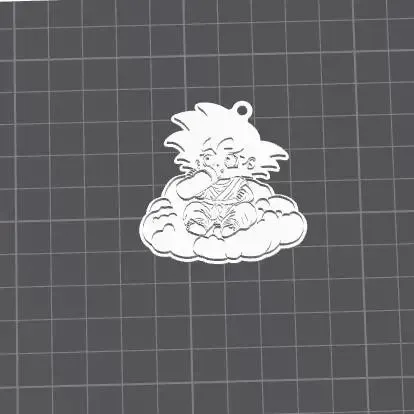 Llavero de Goku bebe