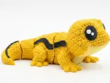 Cute Flexi Knitted Gecko 🦎-2