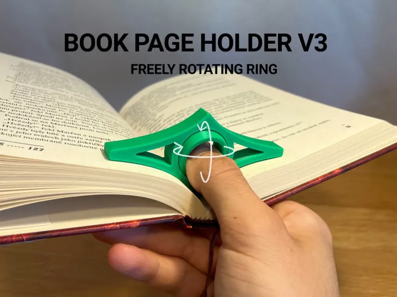 Book Page Holder V3