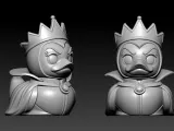 Rubber Duck - Evil Queen model - 3D print-5