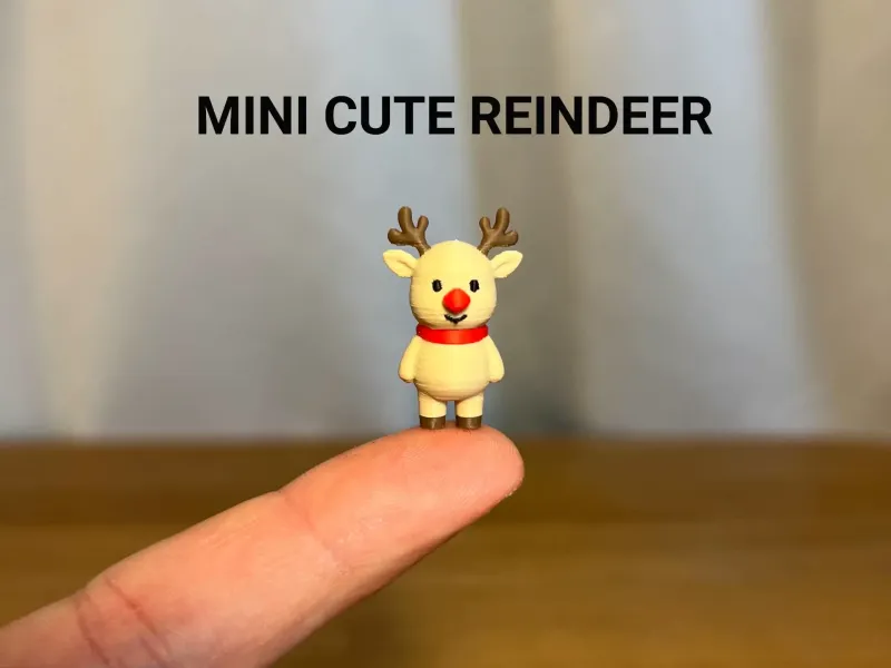 Mini Cute Reindeer