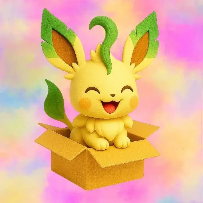 pokemon leafeon box