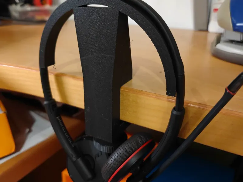 Plantronics Blackwire Headset Stand with Screw Desk Clamp