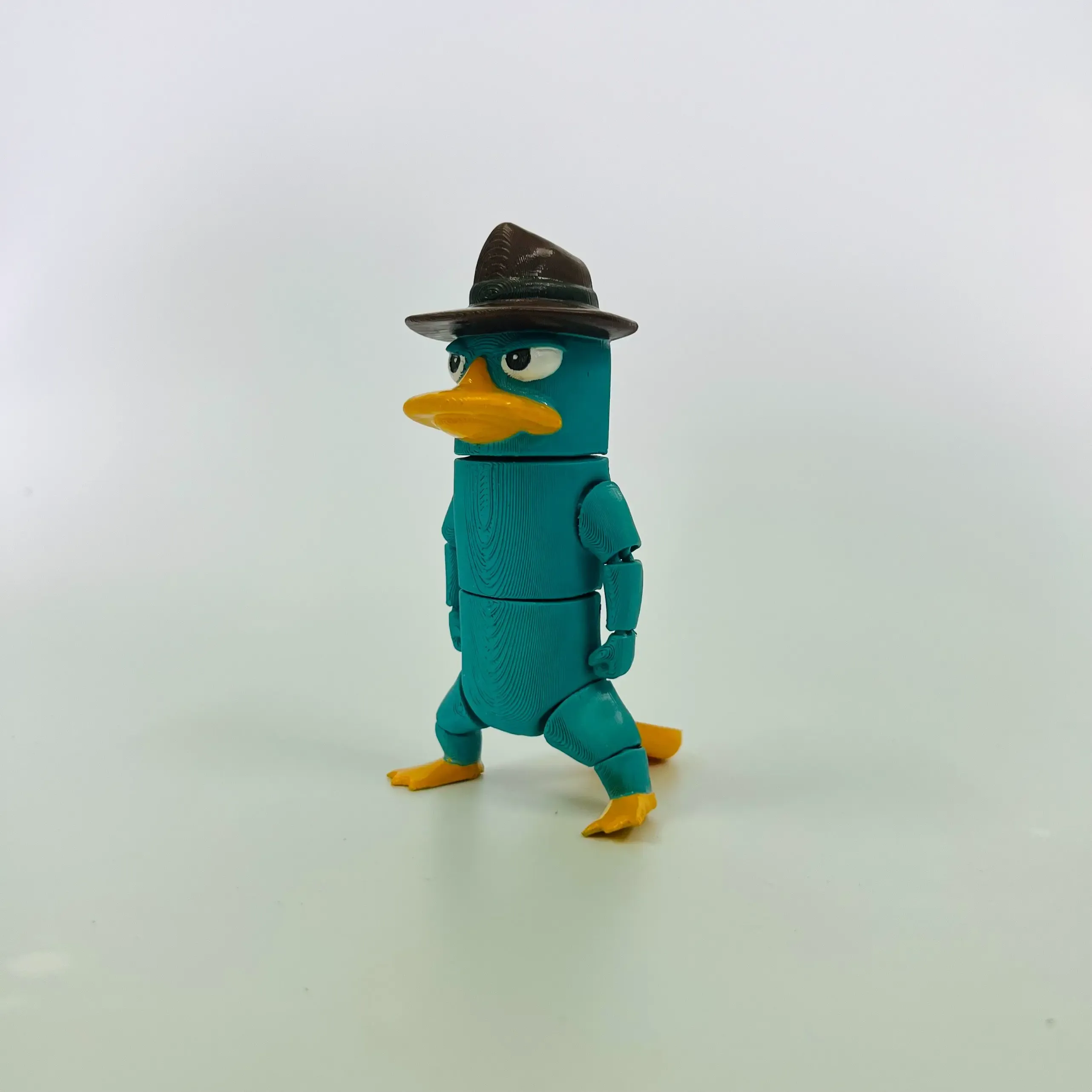 PERRY THE PLATYPUS FLEXIBLE, ARTICULATED