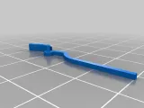 Blacksmith tongs and hammer (1:18 scale)-5