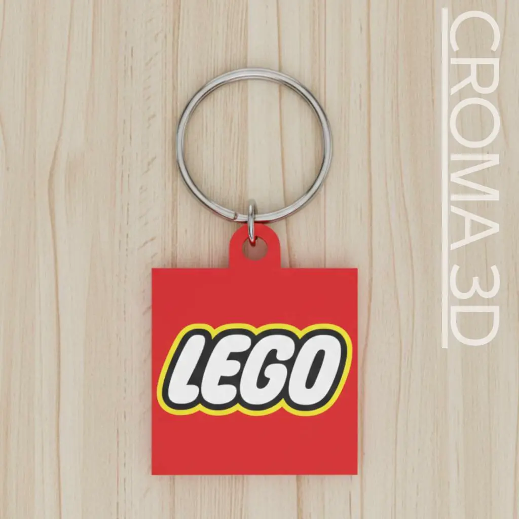 Lego keychain - multicolor