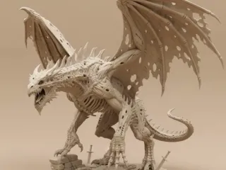Draugr Dragon (Dragão Draugr)
