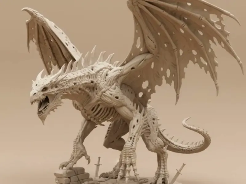 Draugr Dragon (Dragão Draugr)