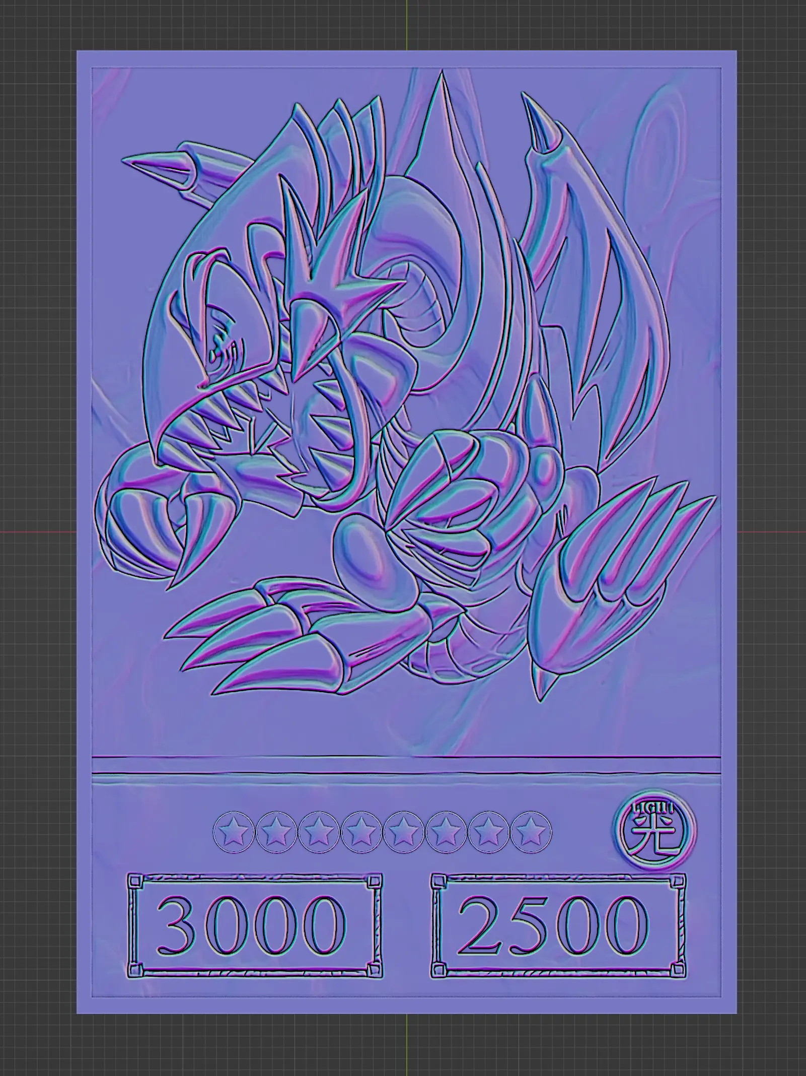 drago toon occhi blu - yugioh