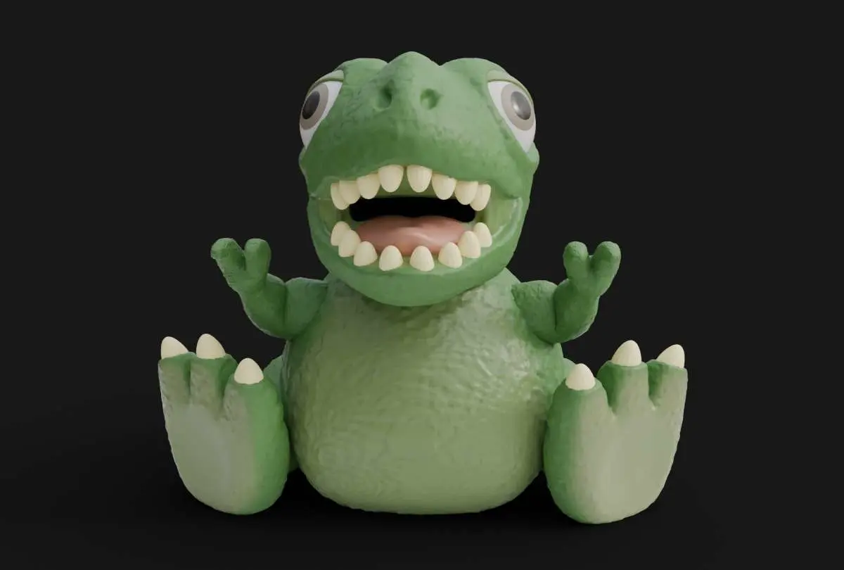 Chibi T Rex (Tyrannosaurus Rex) Piggy Bank
