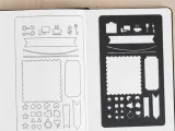 Geometric Template Ruler – Professional Marking Stencil-4