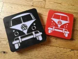 VW T2 Split Screen Campervan LED Lightbox Desk Wall Mounted-4