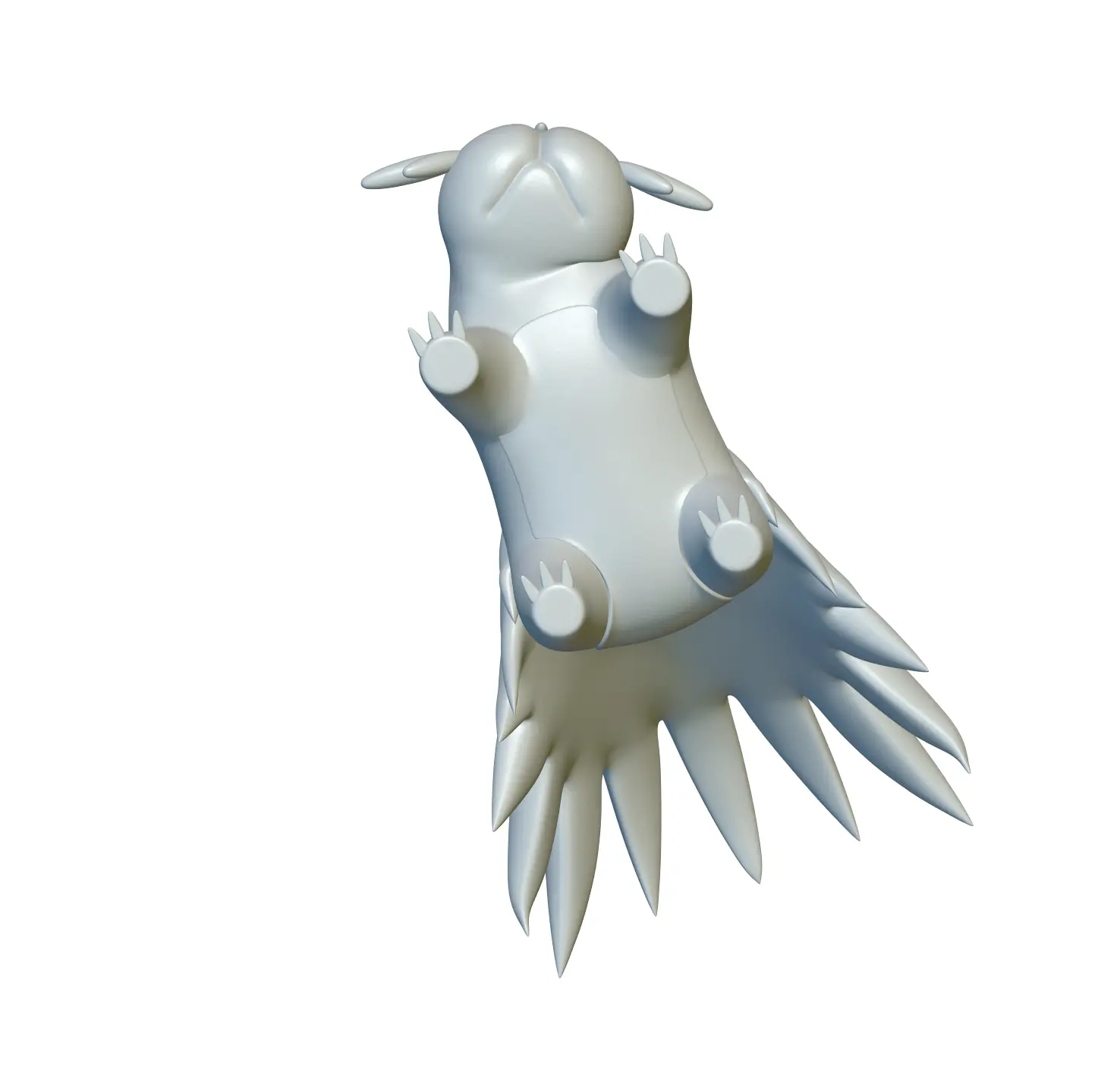 Pokemon Stunky #434 - Ready for 3D Printing!