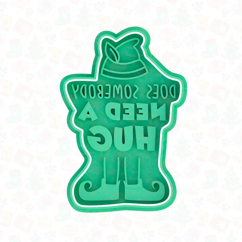 Christmas Buddy elf cookie cutter set of 5