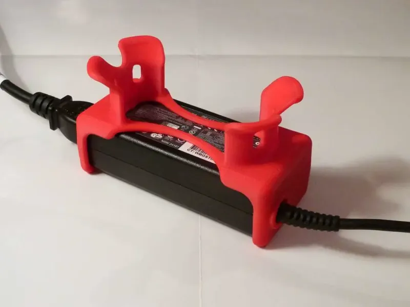 Envoltura del cable del cargador del portátil