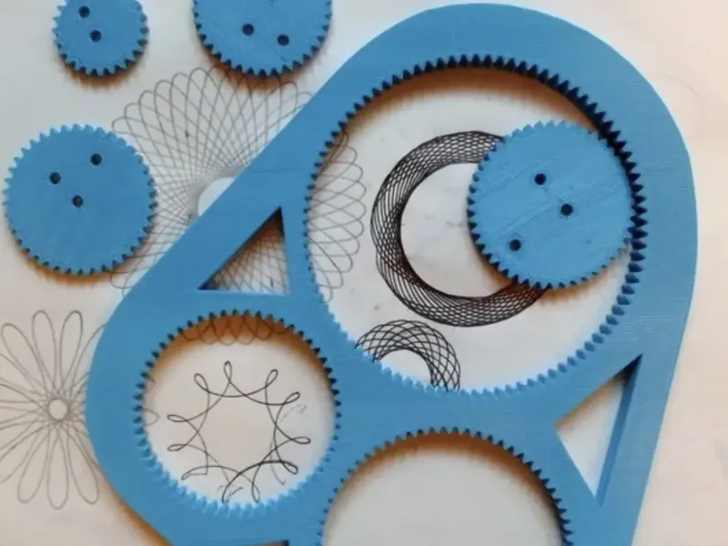 Spirographe pour le dessin