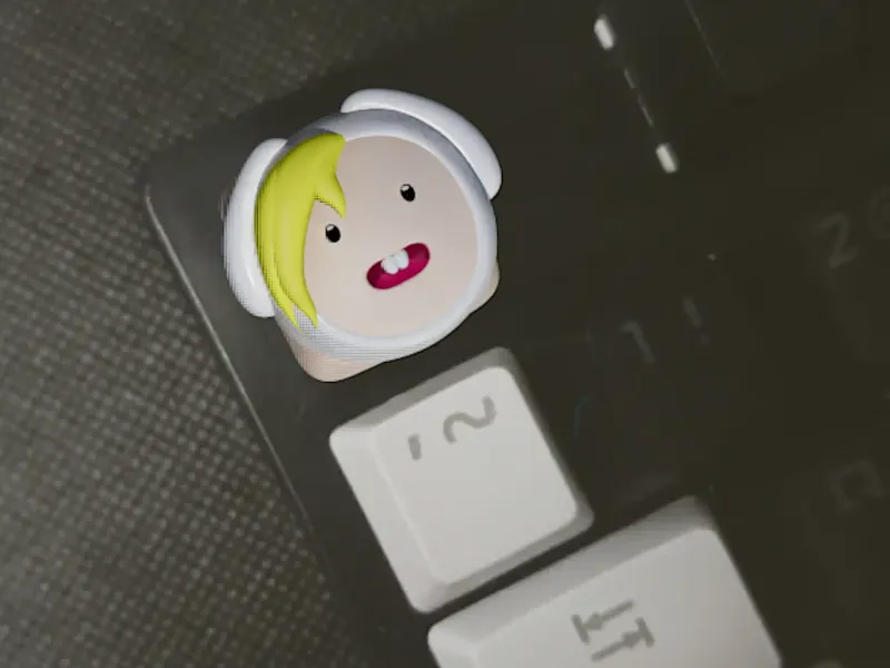 FIONNA - KEYCAP 3D KEYBOARD - ADVENTURE TIME
