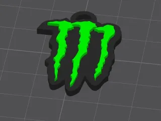 Monster keychain