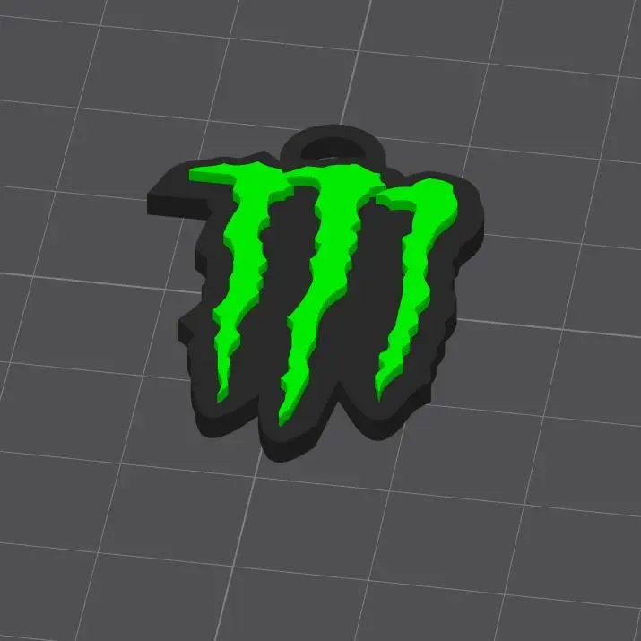 Monster keychain