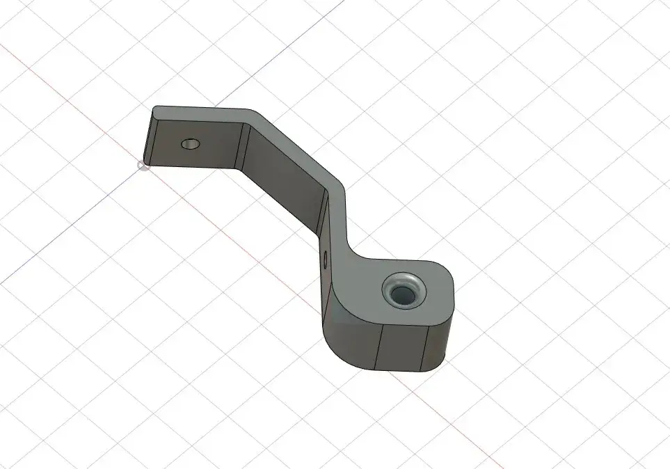 PTFE Tube Guide for K1C - Corner Mount