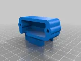 Fastening for a plastic's cooling, a cable holder, configura-5
