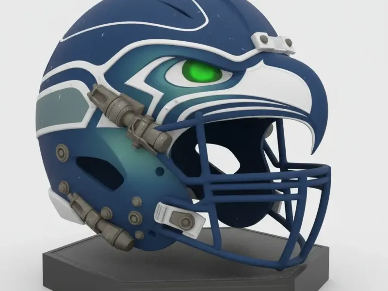 Seattle Seahawks Helmet 