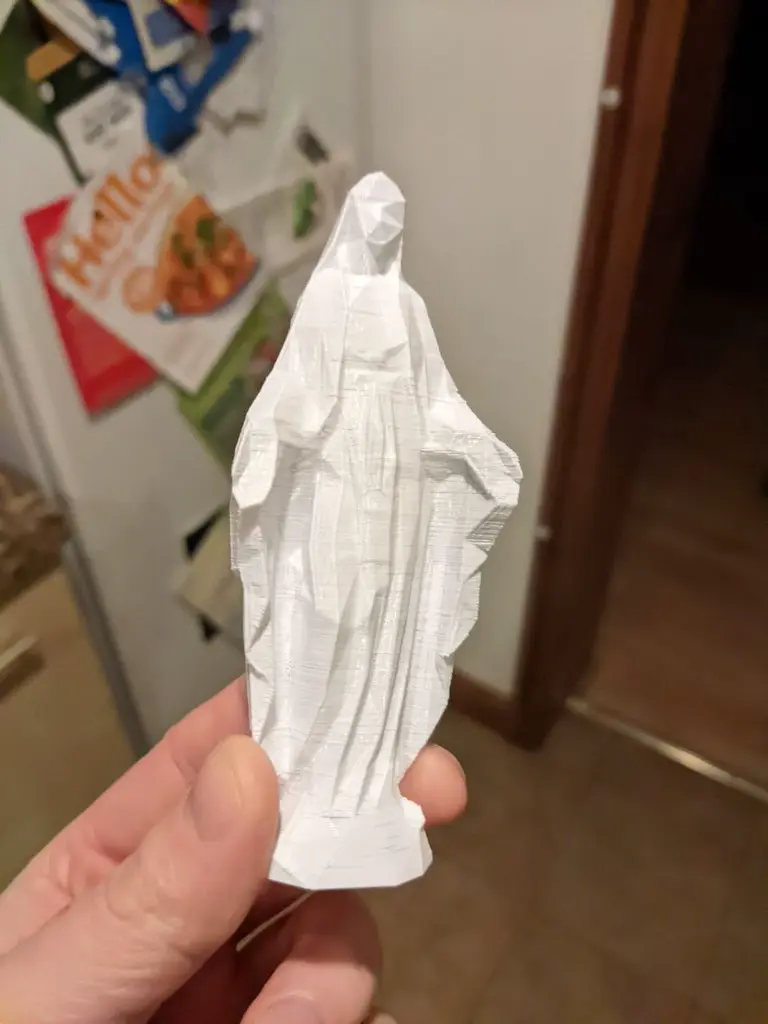 Virgin Mary Figurine [ Low-Poly ]