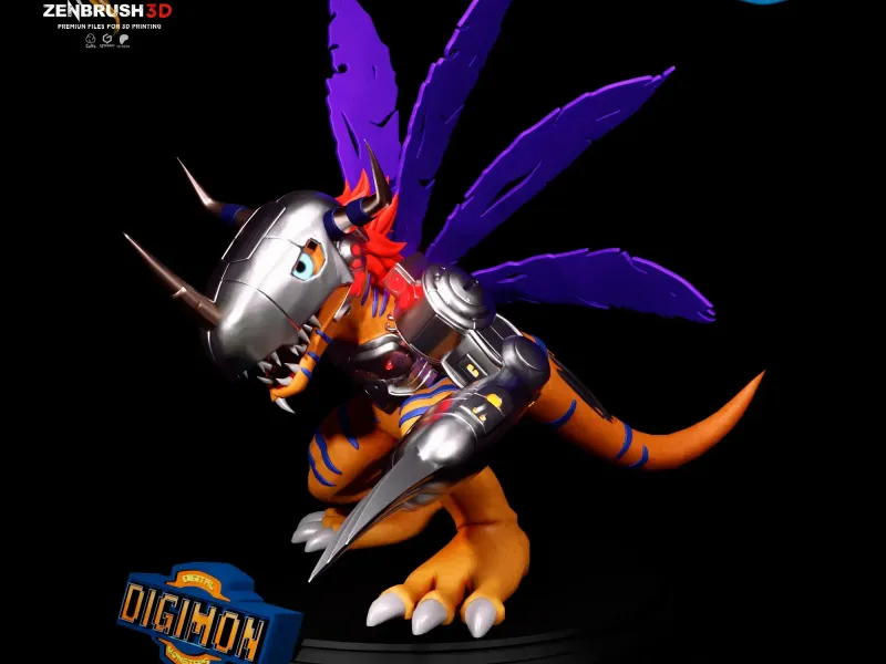 Digimon - MetalGreymon Imprimare 3D