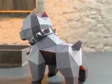 Low Poly Pitbull-2