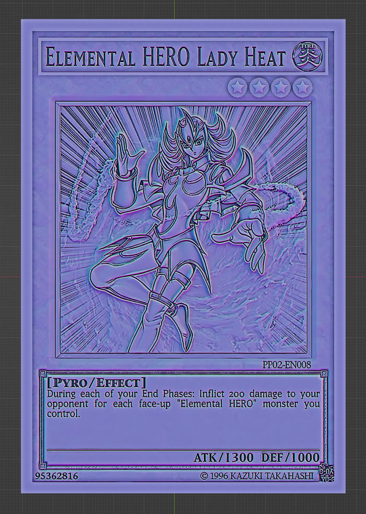 elemental hero lady heat - yugioh