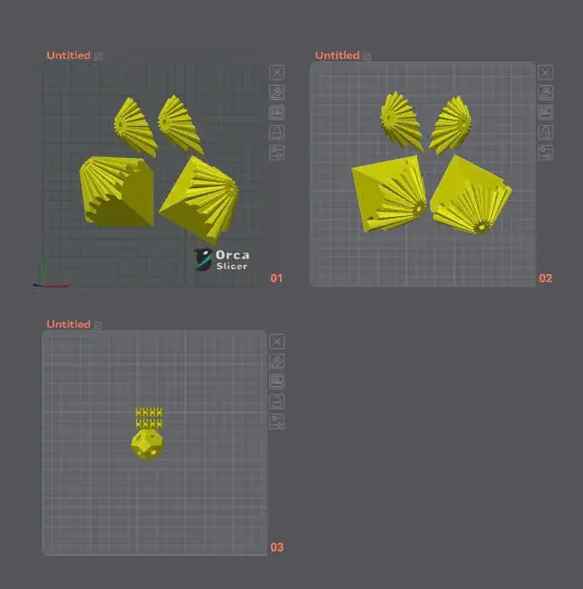 Pyramid Gear Fidget Toy