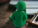 Monkey playing the accordion-3