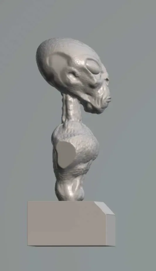 alien bust 