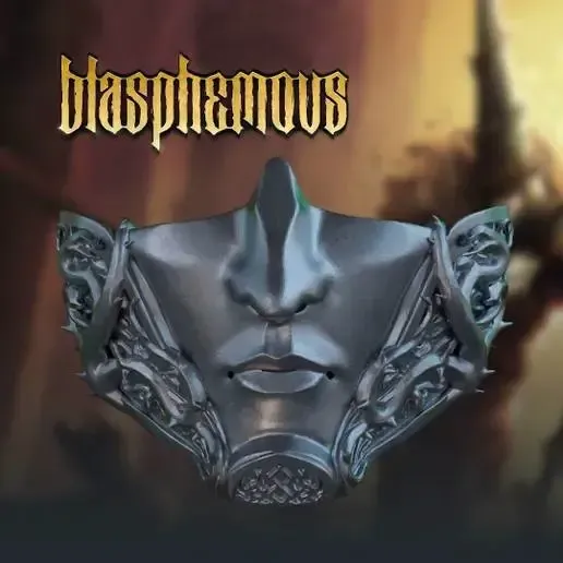 Blasphemous Oni Mask