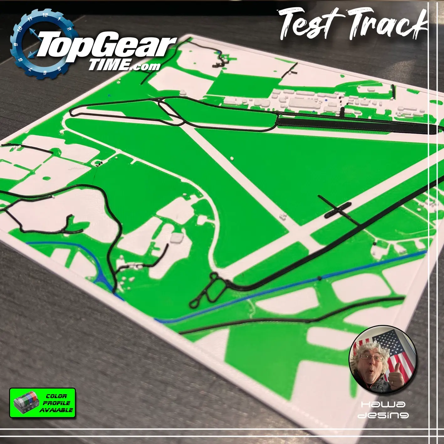Top Gear Test Rack Archivos de impresora 3D | Archivo 3MF | Top Gear Test Track | Creality ...