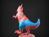 Spiderman - T-rex-2