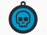 Skull Key Chain Version 1-0