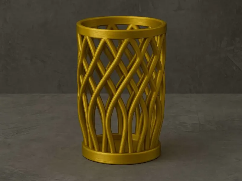 Organic Lattice Pen Holder