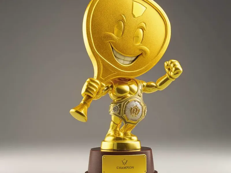 Paddle trophy