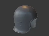 Iron Skull Cap Helmet 3D Printable Model-4