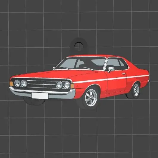 Ford Fairlane Keychain