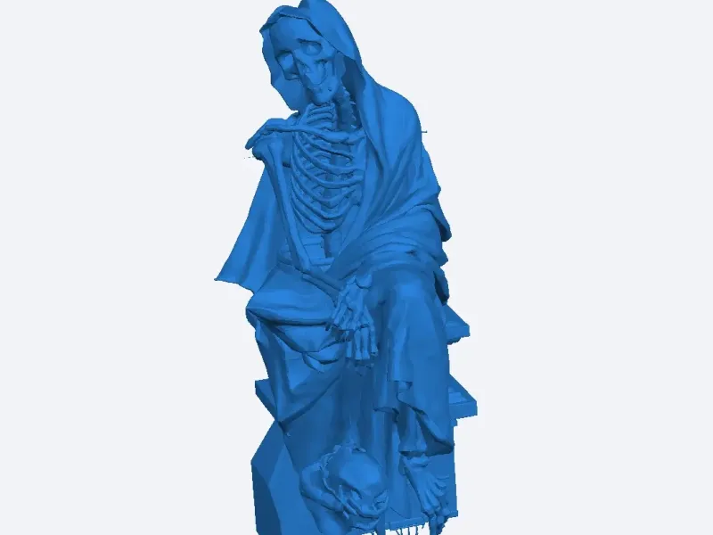 muerte sentada